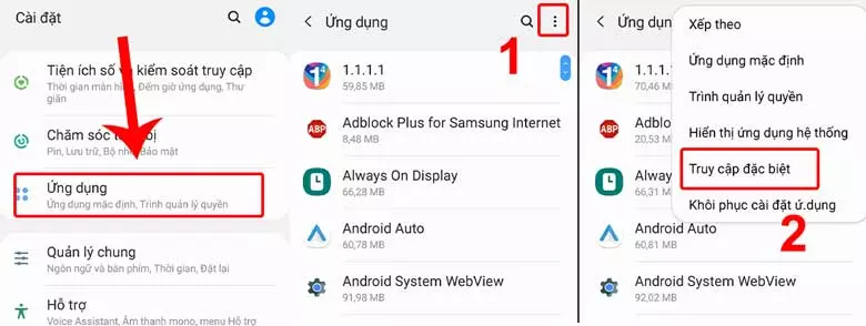 Cách chặn quảng cáo trên điện thoại Samsung ở màn hình khóa: Bước 4