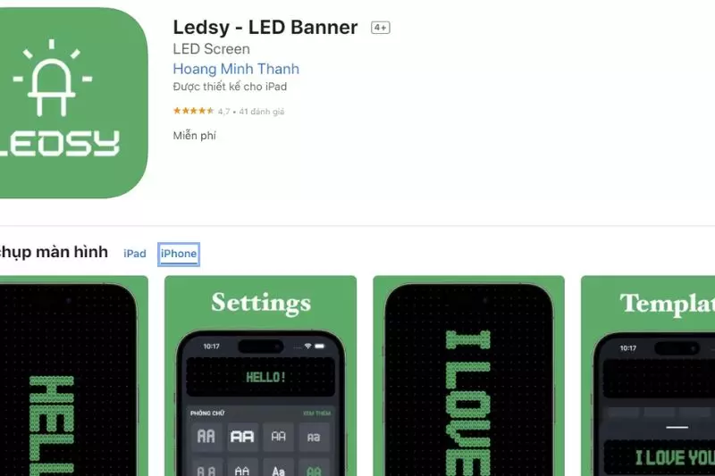 Ledsy - Bảng LED