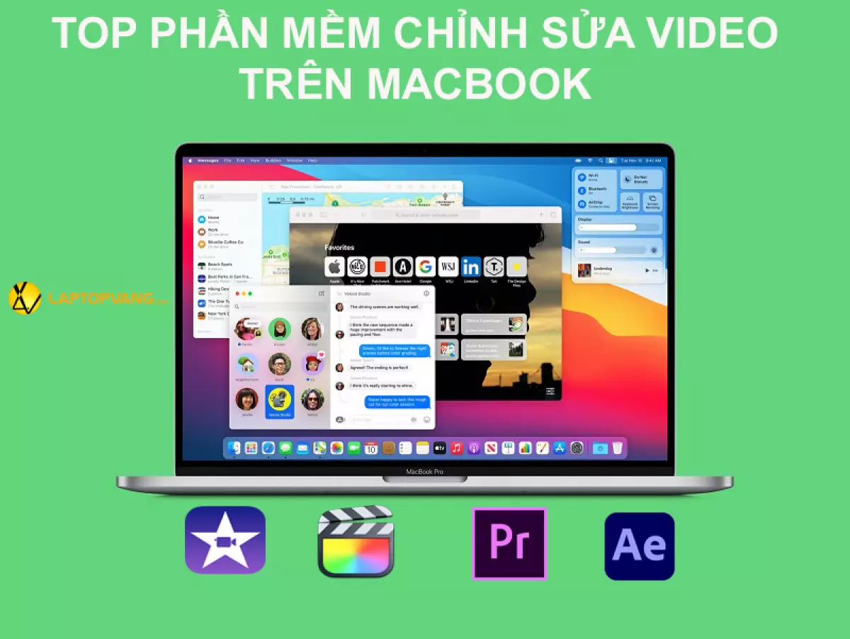 phần mềm chỉnh sửa video trên MacBook