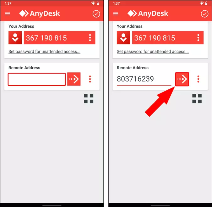 Mời dùng Anydesk: Điều khiển điện thoại từ xa trên thiết bị Android khác (6)