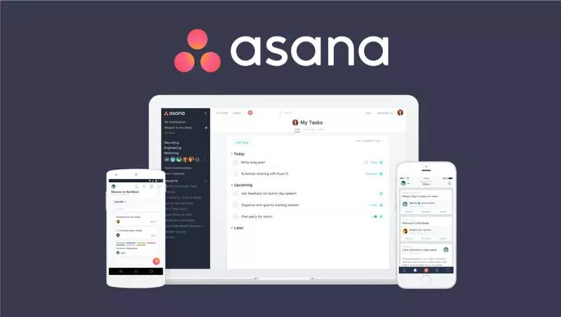 Phần mềm quản lý Asana
