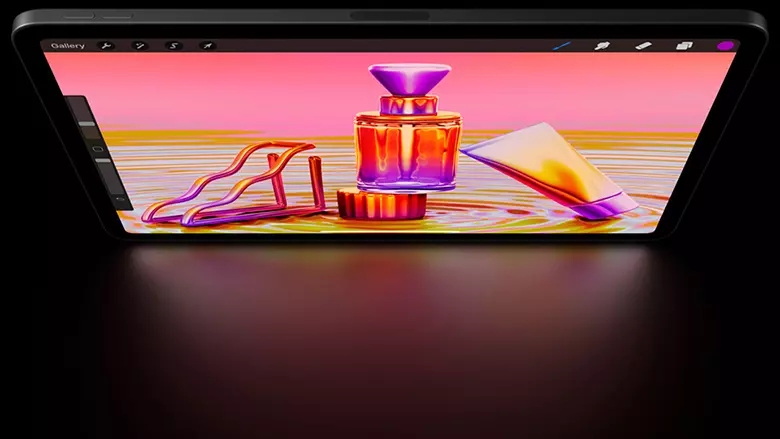 Máy tính bảng Apple iPad Pro M1 2021 11 inch Wifi 128GB Xám MHQR3ZA/A màn hình liquid retina