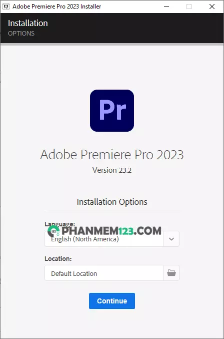 Hướng dẫn cài đặt Adobe Premiere Pro 2023