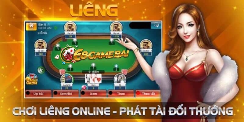 Liêng là một trò chơi bài lôi cuốn tại cổng game 68 game bài