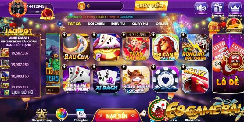 Bầu Cua là một game dân gian được 68 game bài giới thiệu trên hệ thống