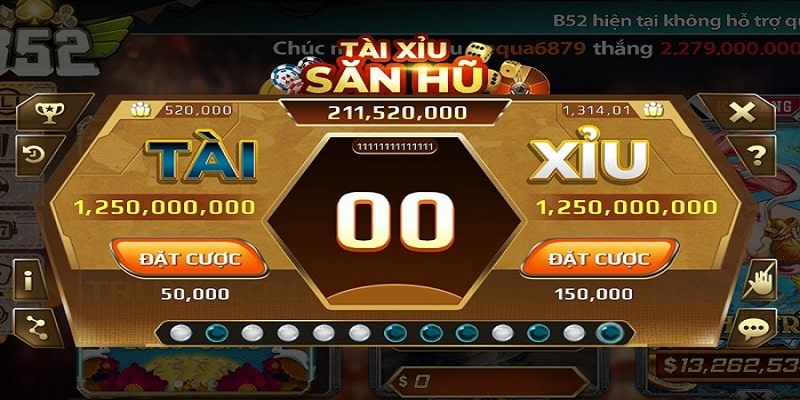 Bộ môn tài xỉu là top những game được yêu thích tại Việt Nam