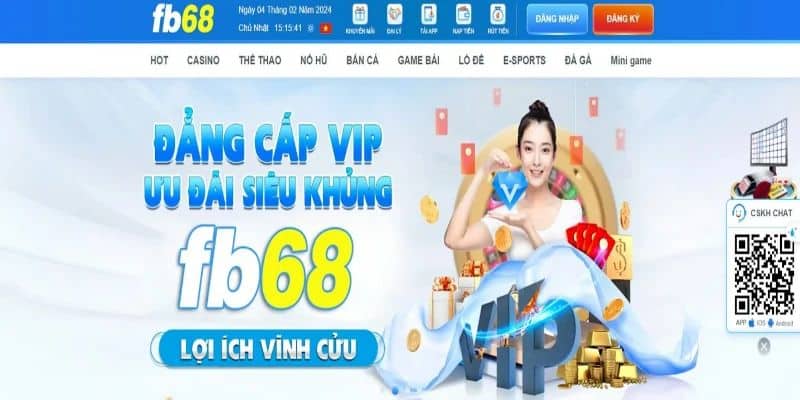 Game Casino trực tuyến cực hấp dẫn tại Fb68